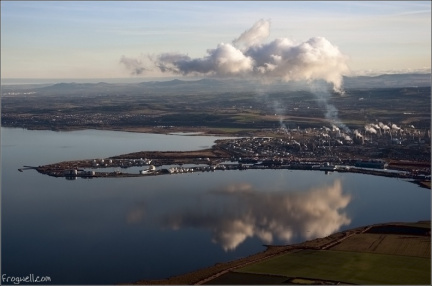 Grangemouth Refinery from the air